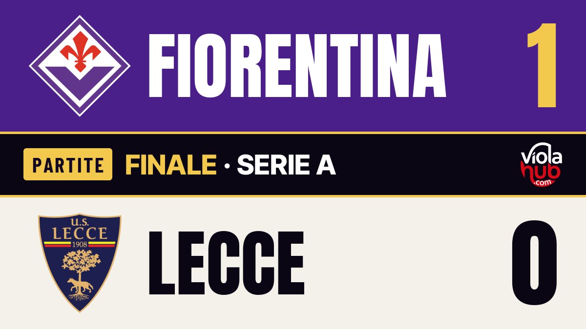 Fiorentina-Lecce 1-0