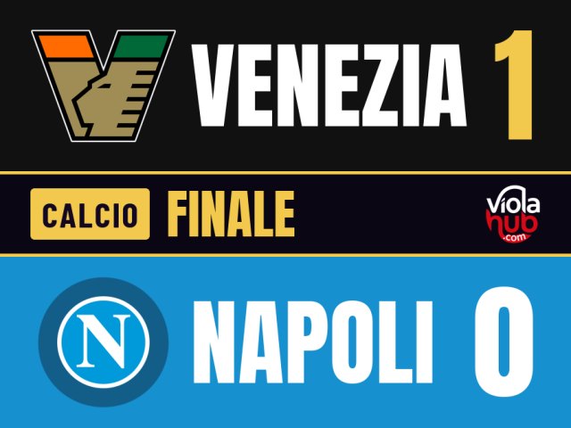 Venezia-Napoli 1-0: Adams al 49′ con la deviazione di Rrahmani, poi Stankovic para tutto, compreso il rigore di De Bruyne.…