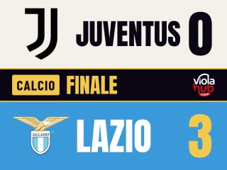 Juventus-Lazio 0-3: Provstgaard di testa su corner di Zaccagni, Isaksen con il solito sinistro a giro, Dele-Bashiru in contropiede all’89′. Spalletti squalificato…