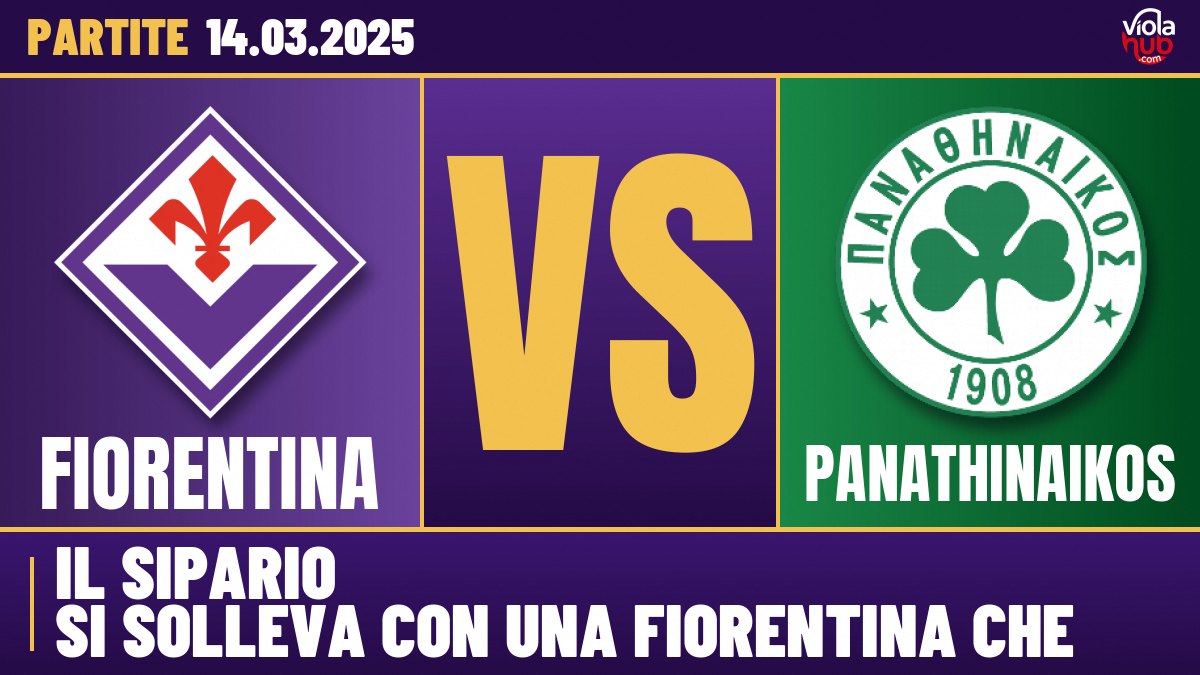 Fiorentina-Panathinaikos: la Viola si ricorda del pallone e fa a pezzi i greci