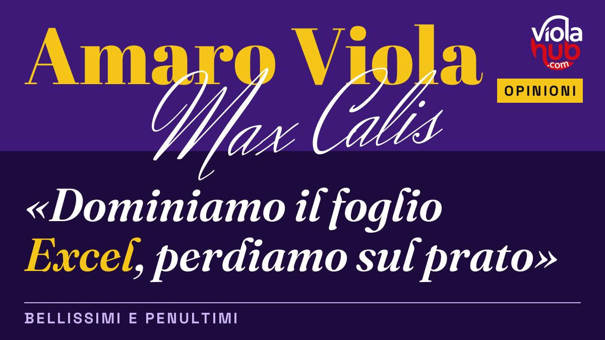Bellissimi e penultimi: la Fiorentina che vince sui grafici e perde sul prato