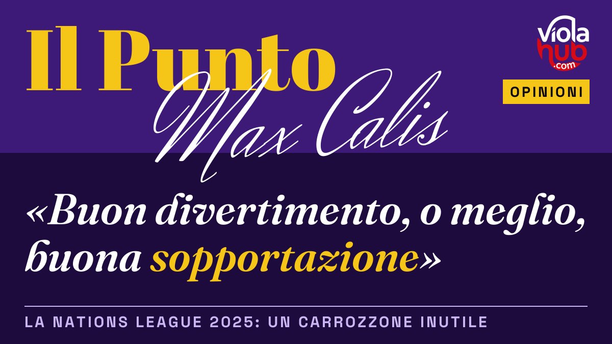 La Nations League 2025: un carrozzone inutile