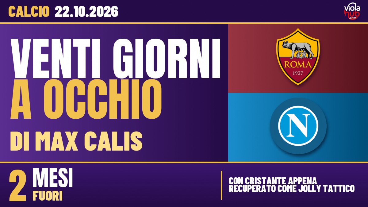 Venti giorni a occhio, alto grado a referto: Pellegrini si ferma ancora e la Roma va a Napoli con un’infermeria più completa della trequarti