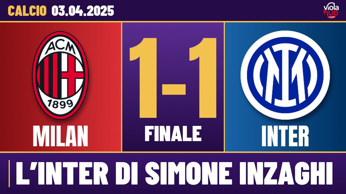 Milan-Inter 1-1 ovvero la fiera del “quasi ma non proprio”