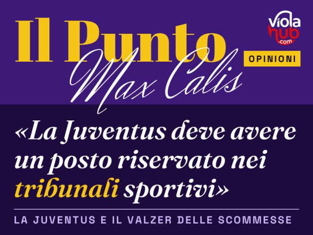 La Juventus deve avere un posto riservato nei tribunali sportivi, con tanto di targhetta personalizzata e caffè offerto, perché non…