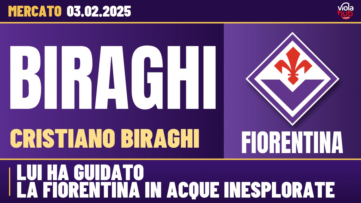 Cristiano Biraghi lascia la Fiorentina