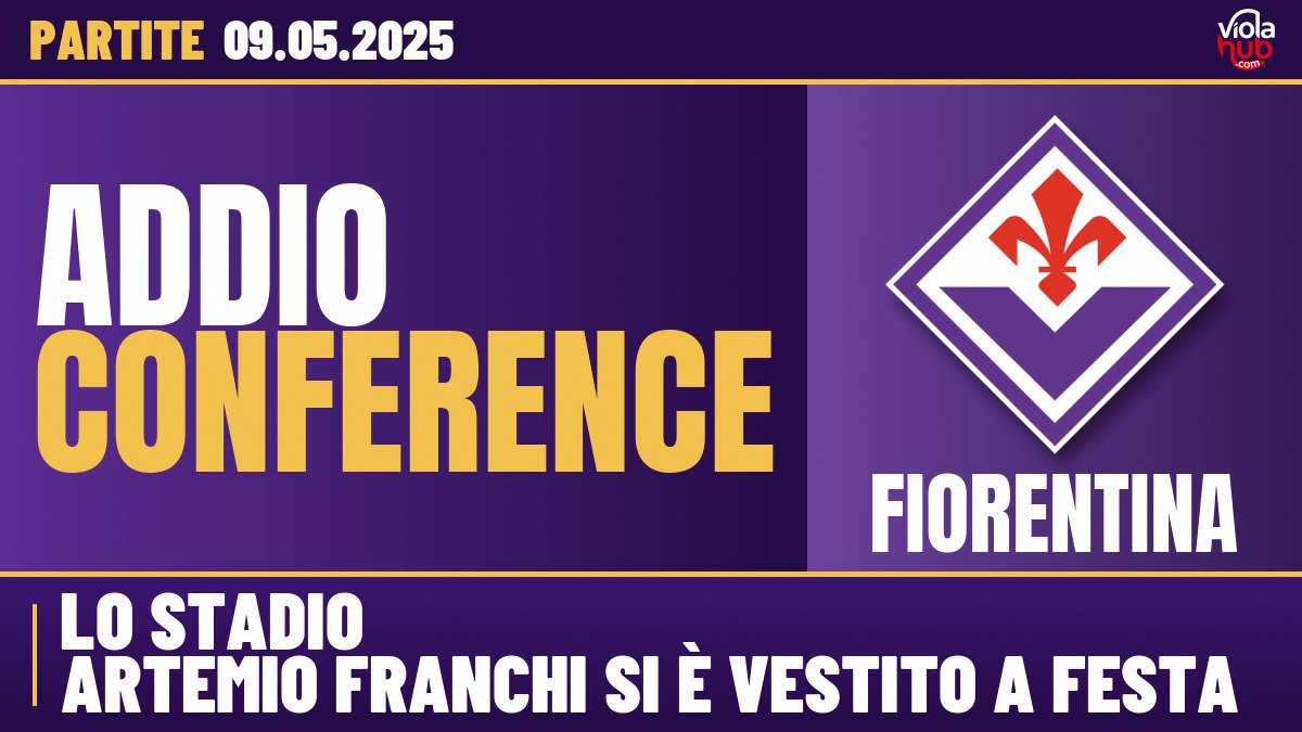 Fiorentina, addio Conference: il sogno viola si spegne al Franchi