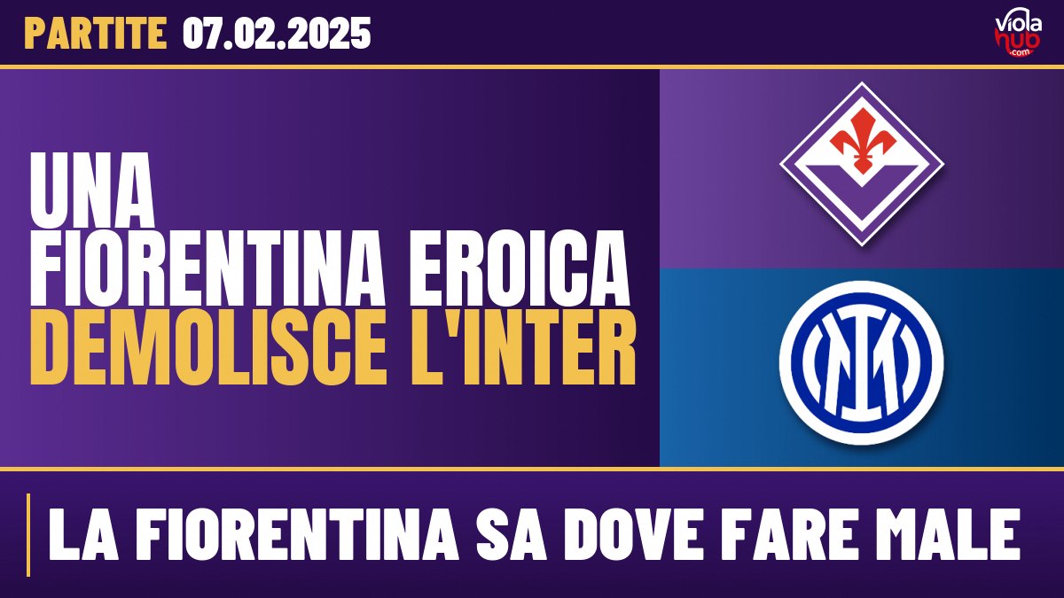 Una Fiorentina Eroica Demolisce l’Inter