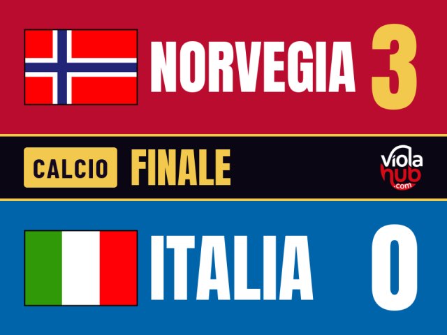 Piove, ovviamente, perché il cielo norvegese sa che quando l’Italia di Luciano Spalletti scende in campo, l’unica cosa appropriata è…