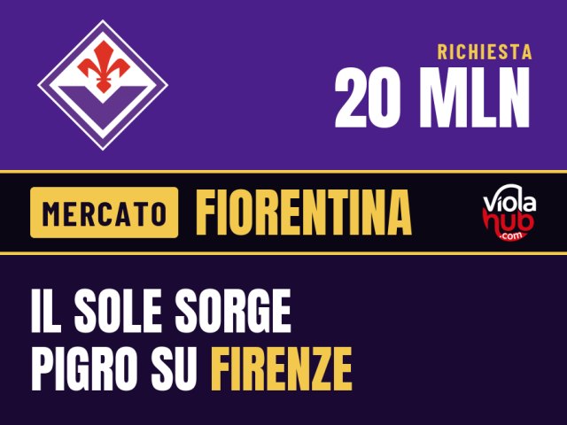 Il sole sorge pigro su Firenze, la città si stiracchia, i turisti si accalcano sul Ponte Vecchio e al Viola…