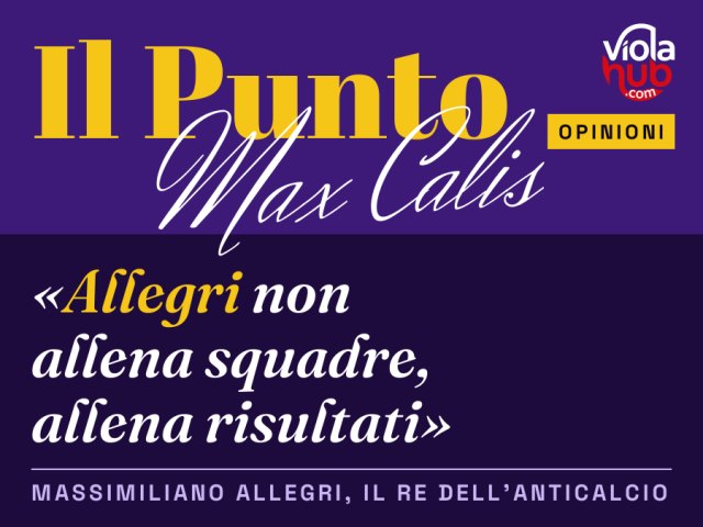 Se il calcio fosse un film, Massimiliano Allegri sarebbe il regista che trasforma un kolossal hollywoodiano in un documentario sulla…