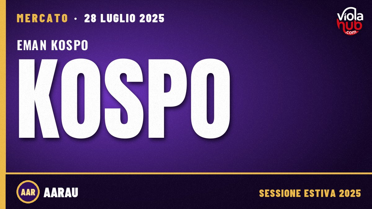 Eman Kospo è l’ultimo colpo della Fiorentina. Il colosso svizzero-bosniaco che sembra uscito da un casting per “Vikings”, difensore centrale…