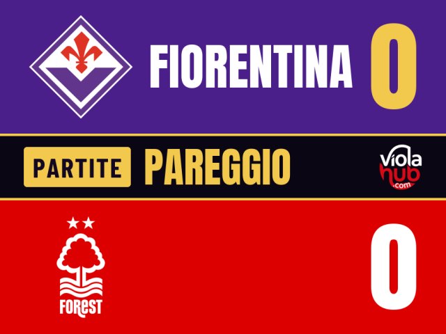 La seconda amichevole della Fiorentina in terra d’Albione, contro il Nottingham Forest dell’ex Nikola Milenković, si è conclusa con un…