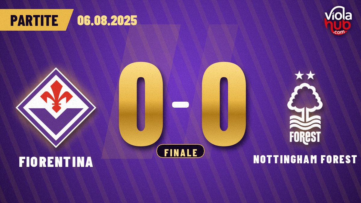 Fiorentina-Nottingham Forest 0-0: Un pareggio che sa di tisana sbiadita