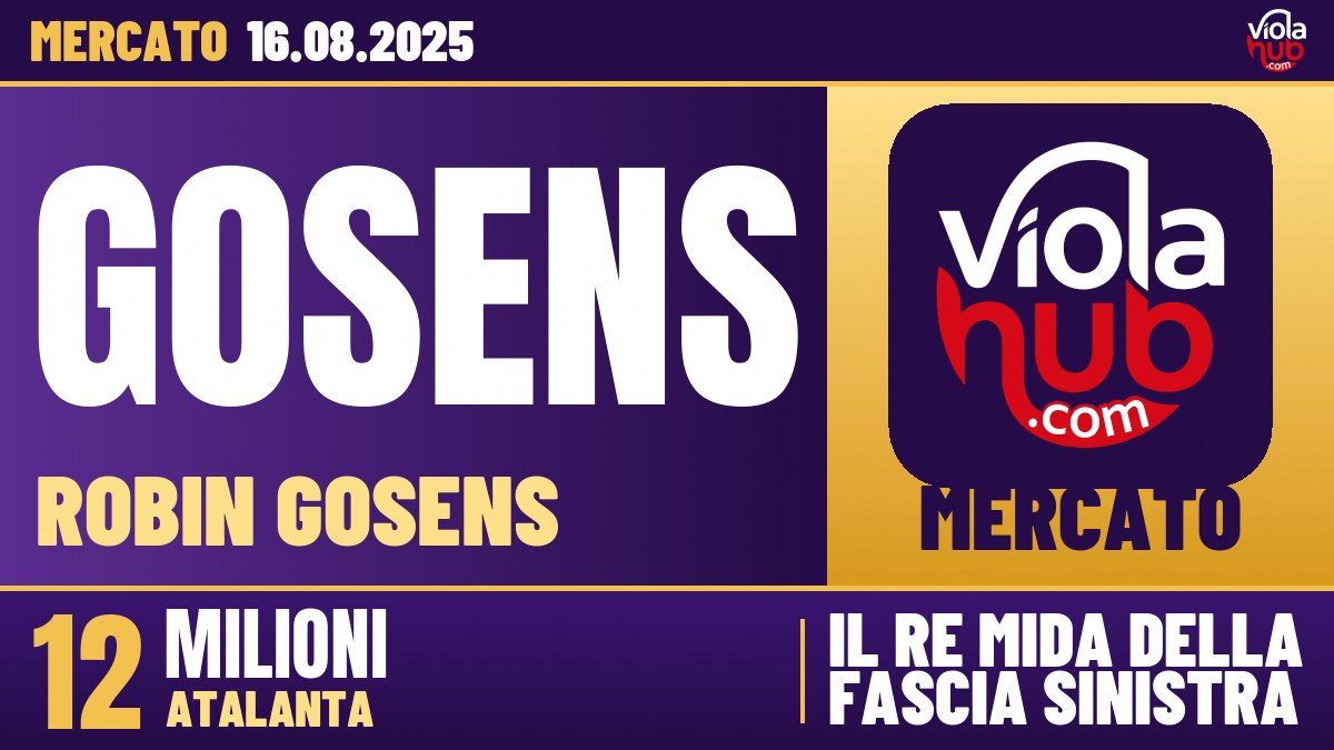 Gosens, il totem viola che nessuno deve toccare