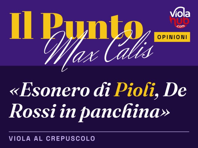 Firenze, quella Firenze che un tempo si specchiava nei fasti di Batistuta e Rui Costa, oggi si guarda allo specchio…