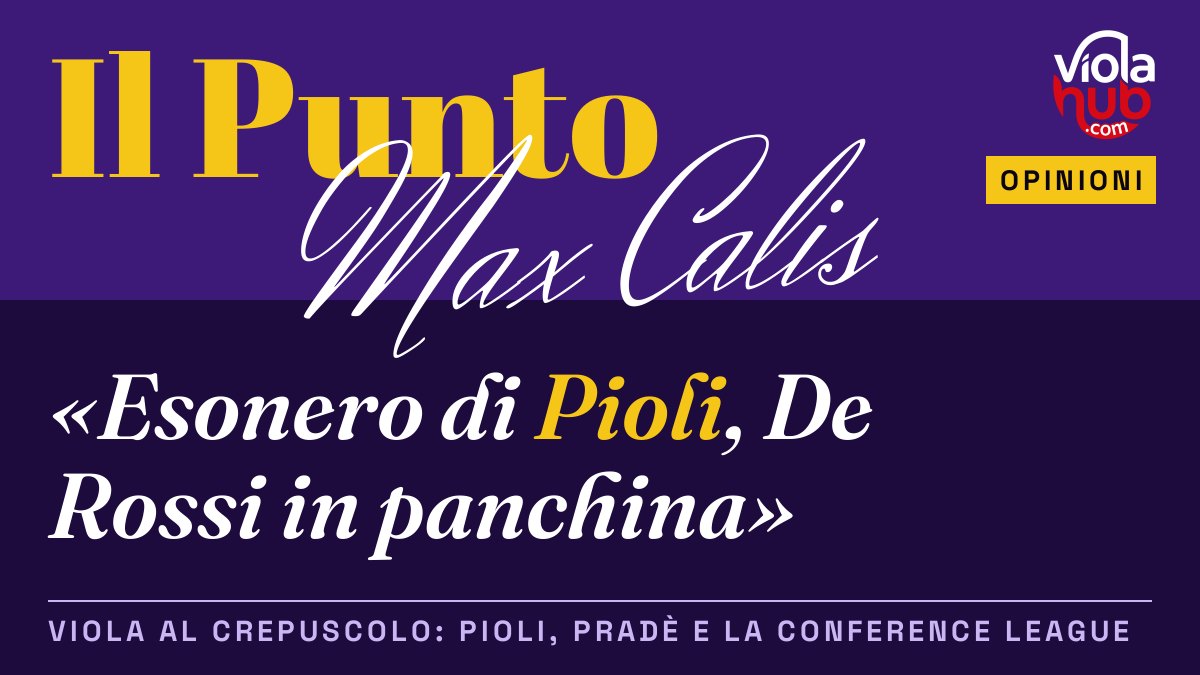 Viola al crepuscolo: Pioli, Pradè e la Conference League