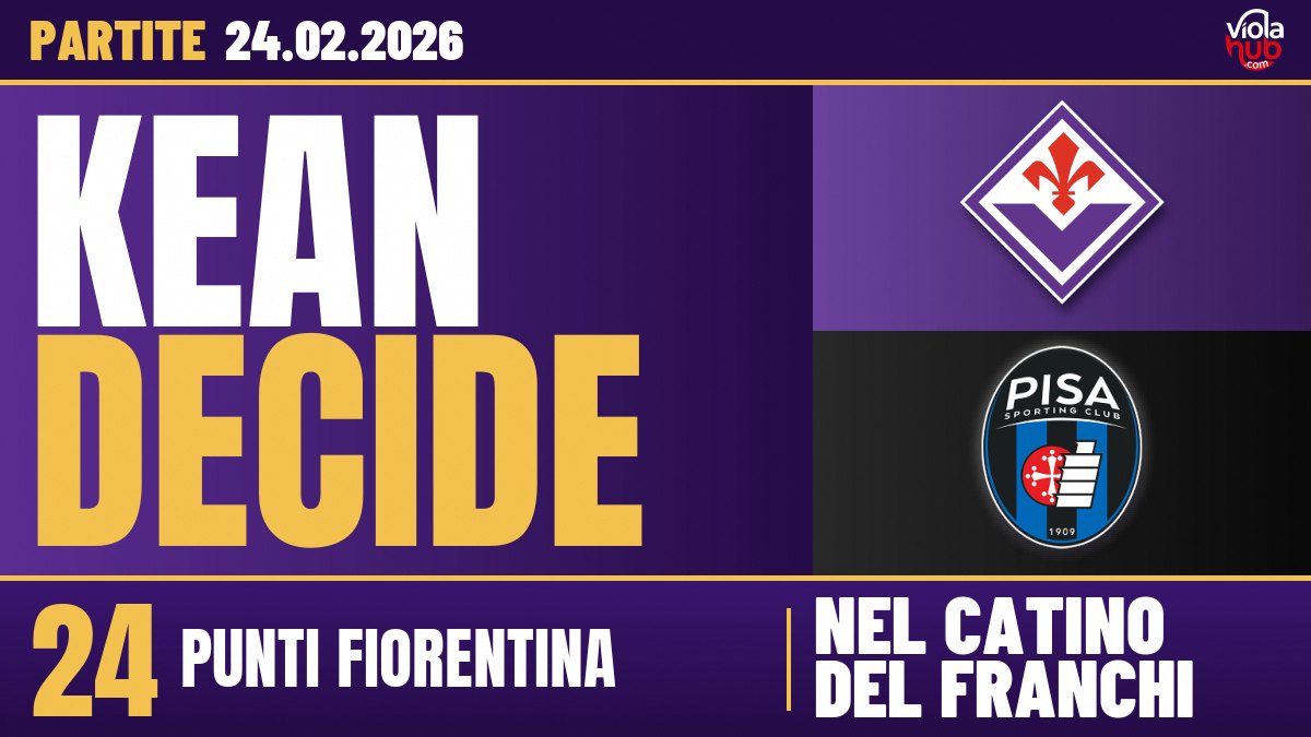 Fiorentina: Kean Decide, 1-0 al Pisa e Respiro Viola